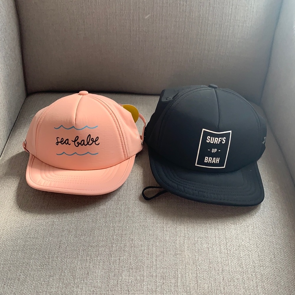 NWT Bitty Brah daddy daughter hat set.